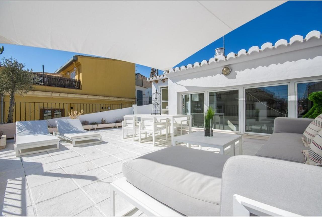 No Turistic Rental, Duplex Penthouse In The Historic Center, Valencia, Ideal For Those Looking To Stay In The City For A Season, Including Professionals And Students エクステリア 写真
